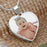 Engravable Custom Picture Heart Necklace