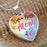 Wife Mom Boss Custom Heart Necklace