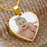 Engravable Custom Picture Heart Necklace