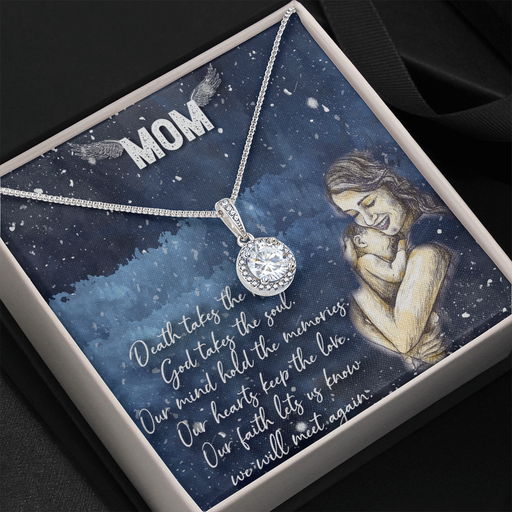 Mom We Will Meet Again Hope Necklace Gift