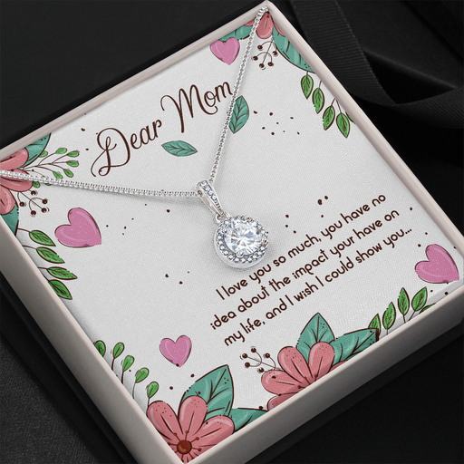 Mom Love You So Much Hope Necklace Gift
