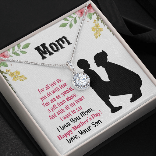 Mother For All You Do Hope Necklace Gift
