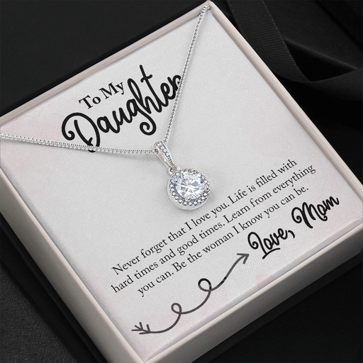 Daughter Never Forget Eternal Hope Necklace