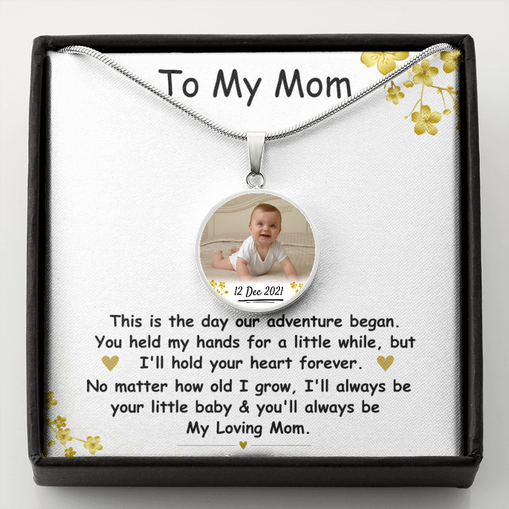 To my Mom from Daughter, I'm lucky to have you as my Mom - Love Knot N –  Heartfelt Gift Store